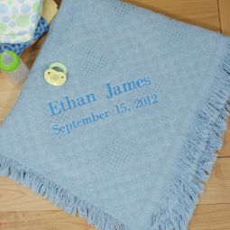Blue Baby Blanket